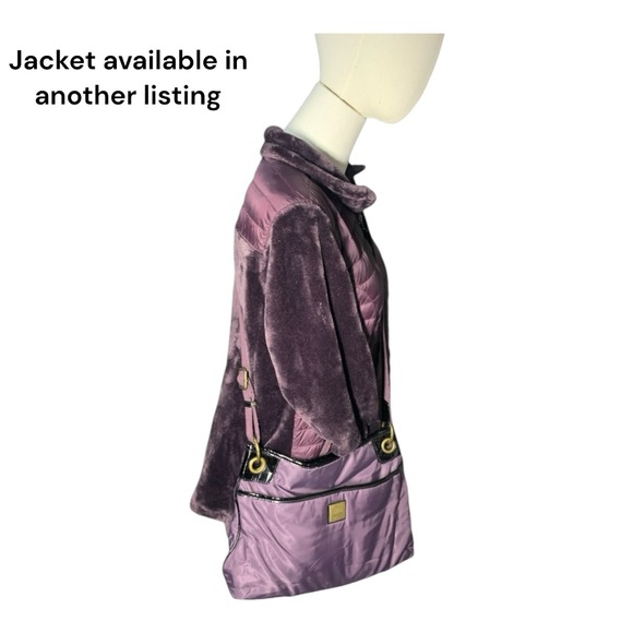 Simply Vera Eggplant Canvas Bag: Chic Versatility - Picture 2 of 11